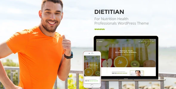 Dietitian – Nutrition Health Professionals WordPress Theme