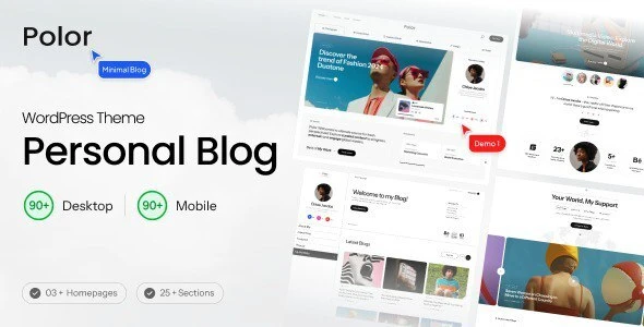 Polor | Personal Blog WordPress Theme