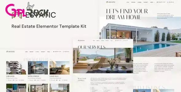 Estatic – Real Estate Elementor Template Kit