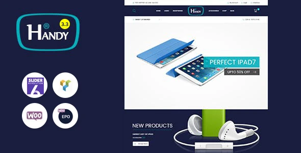 Handy Shop – Digital RTL Responsive WooComerce WordPress Theme