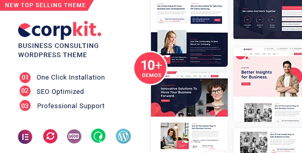 Corpkit – Business Consulting WordPress Theme