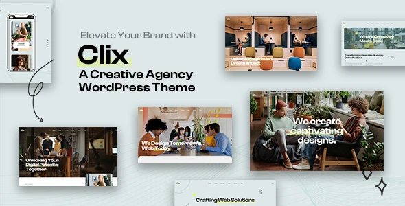Clix – Creative Digital Agency WordPress Theme