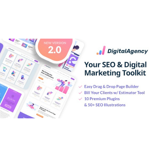 SEO WP | Digital Marketing Agency WordPress Theme