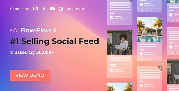 Social Stream for WordPress — Add Facebook Youtube Instagram Feed to WordPress