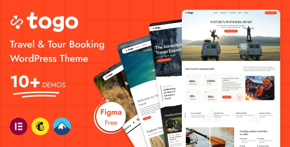 Togo – Travel & Tour Booking WordPress Theme