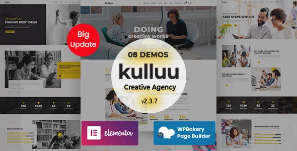 Kulluu – Creative Agency WordPress Theme