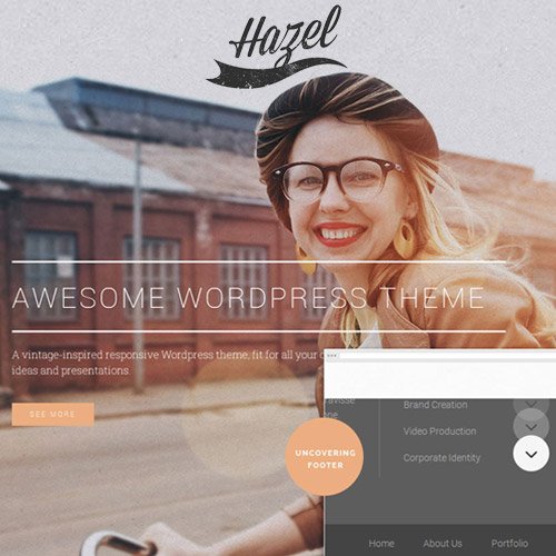 Hazel – Multi-Concept Creative WordPress Theme