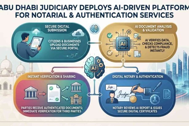 Abu Dhabi Judiciary Deploys AI-Driven Platform for Notarial and Authentication Services