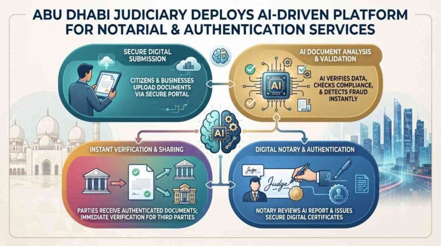 Abu Dhabi Judiciary Deploys AI-Driven Platform for Notarial and Authentication Services