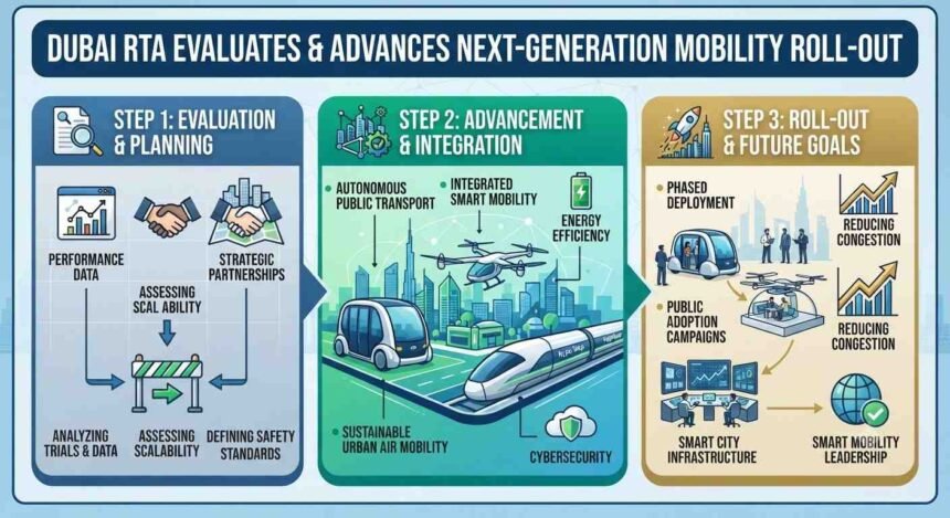 Dubai RTA evaluates , advances next-generation mobility roll-out
