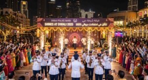 Dubai Police Band Shines at Diwali 2025 Celebrations