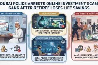 Dubai Police Arrests Online Investment Scam Gang After Retiree Loses Life Savings
