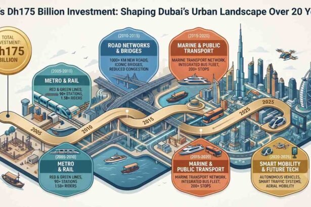 RTA’s Dh175 Billion Investment: Shaping Dubai’s Urban Landscape Over 20 Years