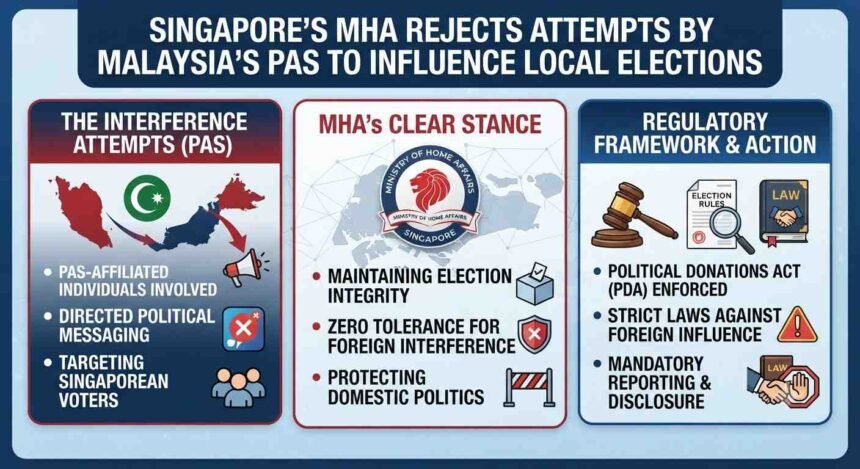 Singapore’s MHA rejects attempts by Malaysia’s PAS to influence local elections