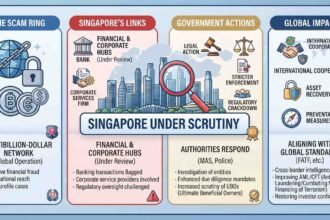 Singapore’s links to multibillion-dollar scam ring come under scrutiny