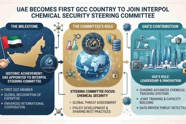 UAE Becomes First GCC Country to Join INTERPOL Chemical Security Steering Committee