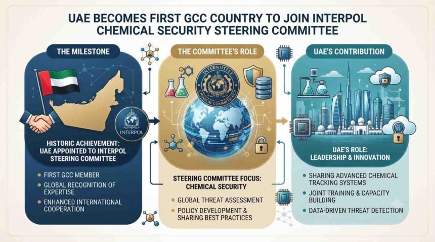 UAE Becomes First GCC Country to Join INTERPOL Chemical Security Steering Committee
