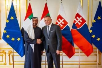 Sheikh Mohamed bin Zayed Al Nahyan & Robert Fico Meet to Strengthen UAE-Slovakia Ties