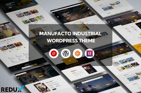 Manufacto – Factory WordPress Theme