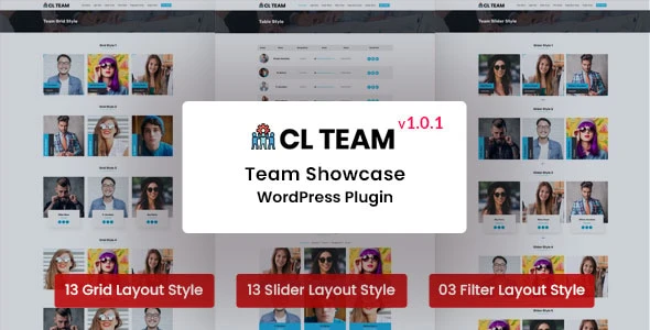 CL Team – Team Showcase WordPress Plugin