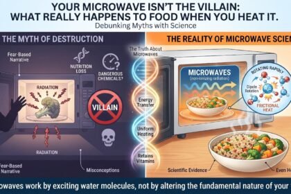 Microwave ovens are now one of the most commonly found appliances in modern kitchens, yet they have still been the subject of health myths for many decades. Does cooking food in a microwave cause a loss of nutrients? Does the radiation from a microwave remain in the food? And does reheating meals in a microwave in any way make them unhealthy? Food science and health experts state that the short answer is no — cooking food in a microwave does not make it unhealthy automatically. On the contrary, since microwave cooking is generally quicker and involves less water than certain traditional cooking methods, it can in some cases preserve nutrients very well. Yet the method of heating food — and in particular the type of container used — can make a significant difference. Microwave radiation does not make food radioactive A common myth regarding microwave ovens is that they leave hazardous radiation in food. It isn't the way in which microwave cooking works. Microwave ovens cause certain molecules in food, especially water molecules, to move around and produce heat by means of non-ionizing electromagnetic waves. When the microwave energy is absorbed it is changed into heat and the food does not therefore become radioactive or contaminated. This is quite unlike ionizing radiation, for example X-rays or some types of nuclear radiation. The FDA states that microwave ovens which comply with safety standards and are used in accordance with the instructions provided by the manufacturers are generally safe. Does microwaving destroy nutrients? The way in which food is cooked can have an effect on the nutrients. Nutrients which are sensitive to heat, such as vitamin C, may break down if food is exposed to heat for a long time; however, this does not imply that microwaving is worse than other methods of cooking. In numerous instances microwave cooking can preserve nutrients since it heats the food quickly and generally needs only a little or no extra water. For example, when vegetables are boiled some of the water-soluble nutrients move from the food into the cooking water. It is sometimes possible to reduce that loss by microwaving or steaming. The FDA also points out that cooking by means of a microwave does not reduce the nutritional content of food to a greater extent than does conventional cooking and that quicker cooking can aid in the preservation of some vitamins and minerals. The idea that food which has been microwaved is automatically 'nutritionally dead' is not backed by the available evidence. In some cases, microwaving may actually be better The nutritional value of food when it has been cooked is influenced by a number of factors, such as the temperature, the length of time it is cooked for, and the quantity of water used. In most cases, shorter cooking times result in less opportunity for heat-sensitive nutrients to break down. This means that microwave cooking has a possible advantage. A review of the research into microwave cooking showed that there were no major differences in nutrition between food prepared by conventional methods and that prepared by microwave methods, the differences reported generally being small. It doesn't mean that microwaving is always the best possible method for every type of food. Different foods react in different ways to heat, moisture and the length of time they are cooked. However, from a nutritional point of view, there is nothing inherently unhealthy about using a microwave. The bigger concern may be plastic containers Microwave energy is usually regarded as safe as long as the oven is used properly, but the container in which the food is placed should be looked at. Certain plastics are not intended for use in microwaves and can melt, warp or cause chemicals to migrate into the food when heated. The risk is particularly relevant when unsuitable containers are used together with fatty foods, since this can cause certain chemicals to move from the plastic into the food. It is generally the opinion of experts that you should use containers which are clearly marked as microwave-safe. People often prefer simple glass or microwave-safe ceramic containers if they want to cut down on their concerns regarding heating food in plastic. Old, cracked or heavily worn plastic containers should also be used with care, and ordinary grocery bags, storage bags and containers which are not meant for use in a microwave should not be put into the microwave. Microwaves can cook food unevenly The most practical health issue associated with cooking in a microwave is not radiation or the destruction of nutrients. It is uneven heating. Microwaves tend to produce areas that are hot and areas that are cold, especially when heating thicker kinds of food, for example meat, poultry and ready-made meals. If the food doesn't get to a safe temperature everywhere, the cold spots may enable harmful bacteria to survive. It is advised by experts in food safety to stir or rotate the food whenever possible and to let it stand for the appropriate amount of time after it has been microwaved. A food thermometer can be used when cooking meat or other kinds of food which need to reach a certain internal temperature in order to make sure that the food has been heated safely. Does heating food in a microwave result in harmful chemicals? It is generally not the case that microwaving food makes it radioactive or alters it in such a way as to render it unsafe. In fact, certain cooking processes which involve extremely high temperatures can result in the formation of substances that are not generally linked with ordinary microwave heating. For example, the FDA states that acrylamide can form in some foods when they are cooked at high temperatures, such as by frying, roasting or baking. The formation of acrylamide is connected to the cooking process and the temperature rather than to microwave radiation itself. That does not imply that one cooking method is healthier than all the others. The particular diet a person follows—that is, the foods they eat and the way in which they are prepared over a period of time—is in general far more important than the fact that a meal was cooked in a microwave. The bottom line The fact that food has been heated in a microwave does not make it unhealthy. Evidence from scientific studies and advice given by food and health authorities shows that it is safe to prepare food by using a microwave, provided that the appliance is working properly and is used in the correct way. It is also effective at retaining nutrients since food usually cooks quickly and with less water. The most important things to remember are simple: Use microwave-safe containers. Do not heat food in plastic that is not suitable. Stir the food or rotate it to avoid cold spots. Ensure that meat and all other foods in the high-risk category are well-cooked. Take the instructions provided by the microwave manufacturer. Therefore, if you've been staying away from the microwave on the grounds that you thought it was destroying all the nutrition in your food, the science does provide some reassurance. Your microwave is not secretly converting your dinner into radioactive food. It is just a tool, like most kitchen appliances, and if used properly it can be one of the fastest and most nutritionally effective methods of preparing or reheating a meal.