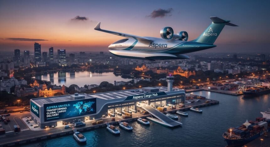 Bengaluru Startup Aspera Unveils Autonomous Seaplane That Could Transform Global Cargo Delivery