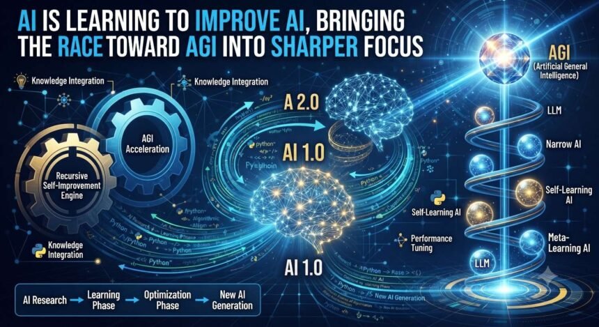 AI Is Learning to Improve AI, Bringing the Race Toward AGI Into Sharper Focus